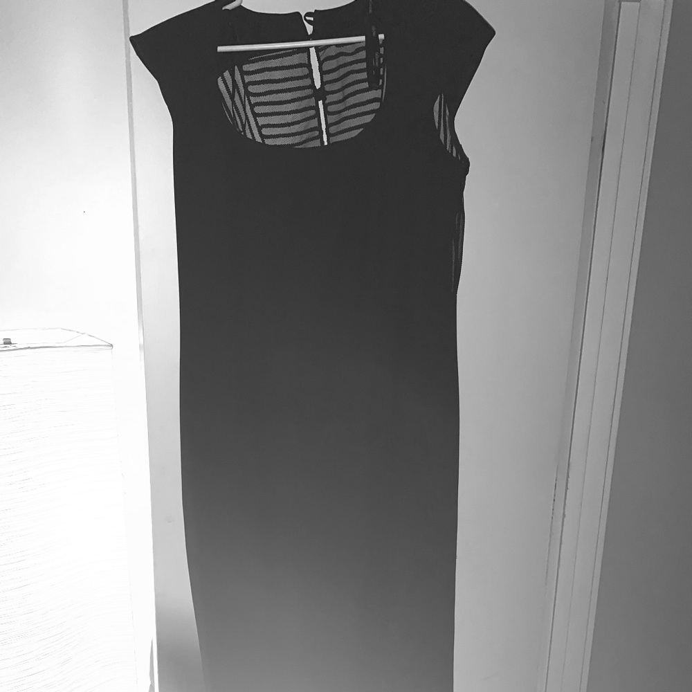 Black long Evening gown